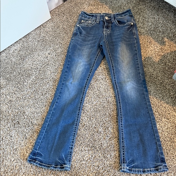 Stylish Blue Kids' Jeans - Picture 1 of 7